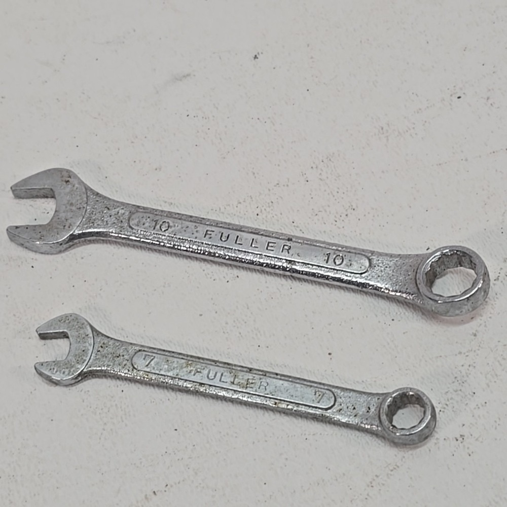 2 Fuller Japan KTC Combination‎ Metric Wrenches 12 Point 10mm & 7mm